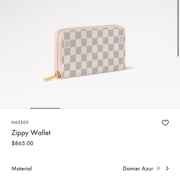 LV Zippy Wallet (light pink interior) - Picture 12 of 12
